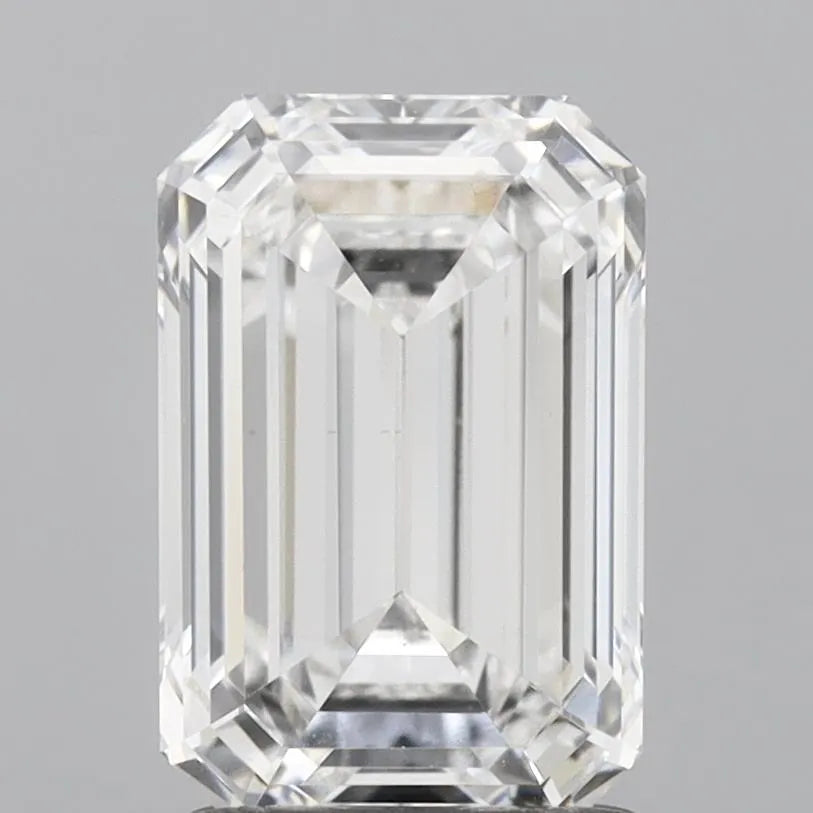 1.83ct Emerald Lab Grown Diamond (Colour E, Clarity VVS2, IGI Certified)