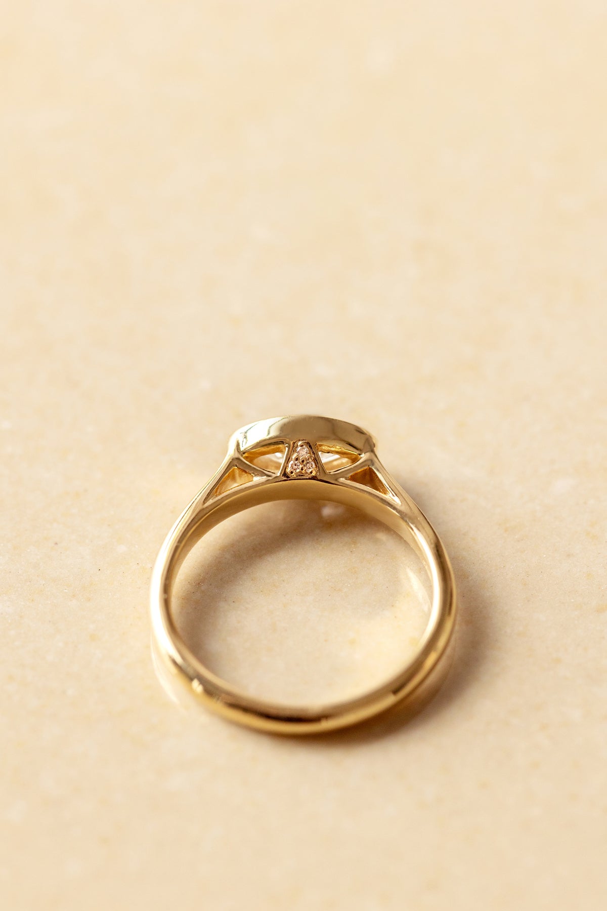 Marquis Diamond Engagement Ring