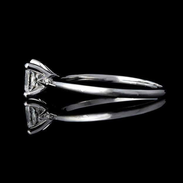 Princess Cut Diamond Solitaire Engagement Ring