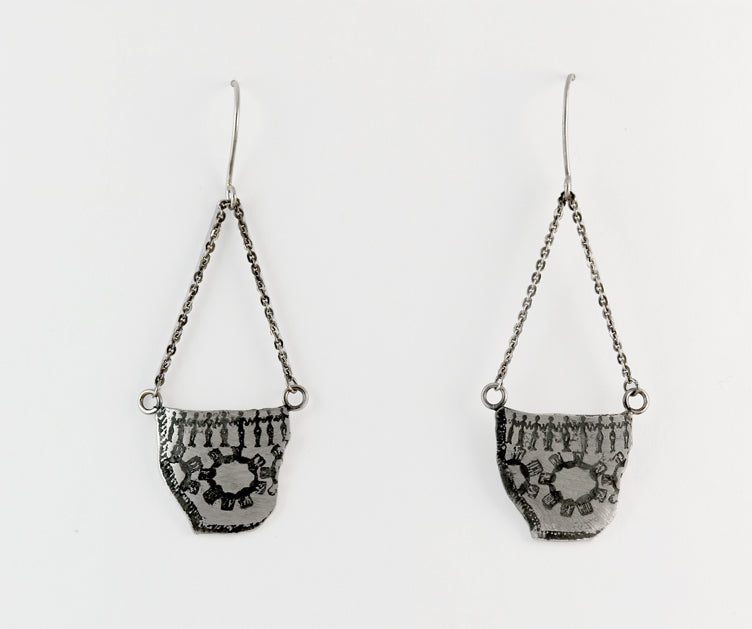 Etched Earrings