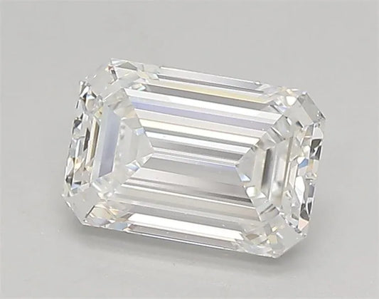 0.99ct Emerald Lab Grown Diamond (Colour E, Clarity FL, IGI Certified)