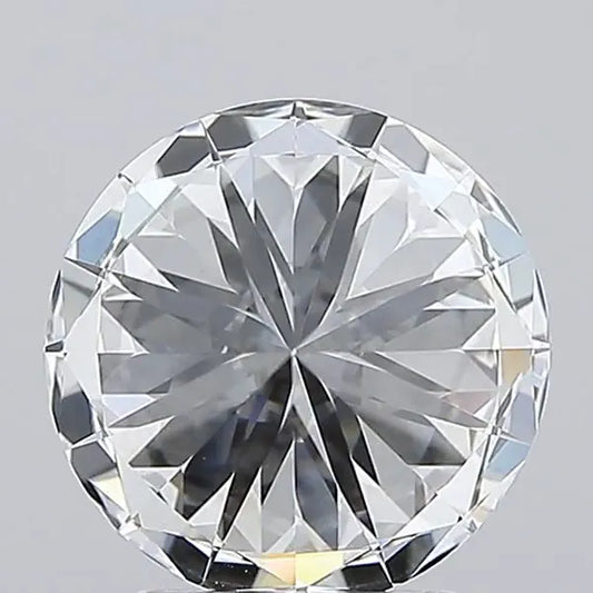 2.02ct Round Lab Grown Diamond (Colour D, Clarity VVS2, Cut ID, IGI Certified)