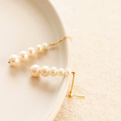Natural Freshwater Pearl Stud Threaders