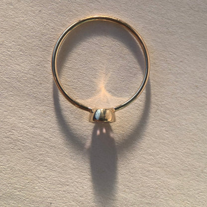 Round Alexandrite Gold Ring