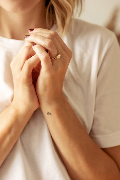 Marquise Lab-Grown Diamond Engagement Ring