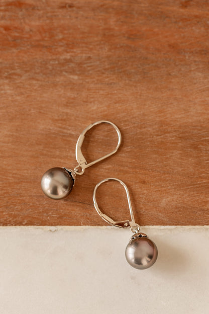 Tahitian Pearl Drop Earrings