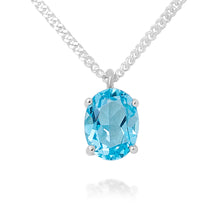 Load image into Gallery viewer, Silver Topaz Pendant