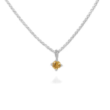 Load image into Gallery viewer, Small Citrine Gallery Necklace