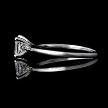 Load image into Gallery viewer, Princess Cut Diamond Solitaire Engagement Ring