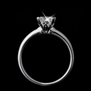 Princess Cut Diamond Solitaire Engagement Ring