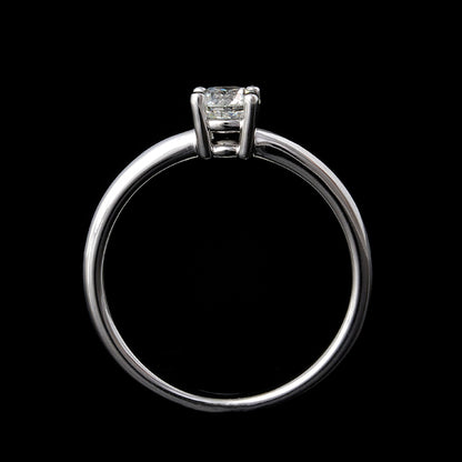 Classic Solitaire Round Diamond Engagement Ring