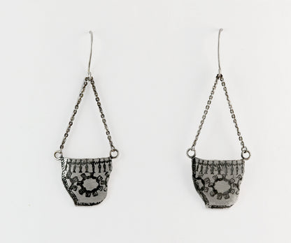 Etched Earrings