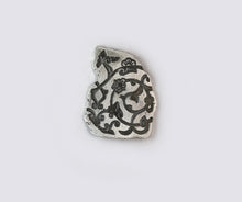 Load image into Gallery viewer, Etched Silver Brooch #004