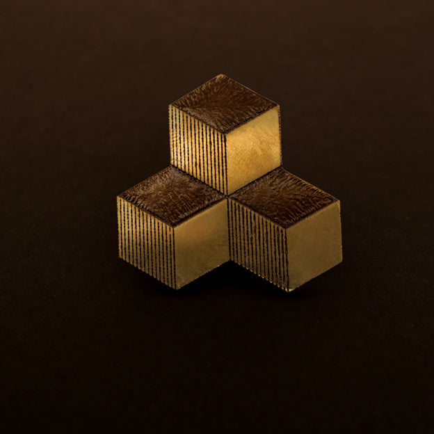 Illusion Brooch #004