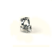 Load image into Gallery viewer, Geometric Engagement Ring Set