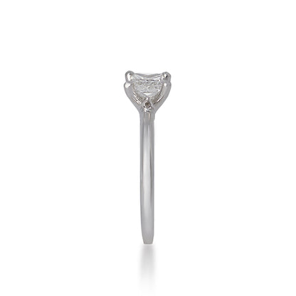 Princess Cut Diamond Solitaire Engagement Ring