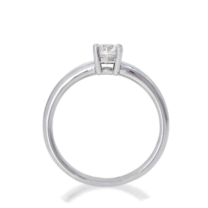 Classic Solitaire Round Diamond Engagement Ring
