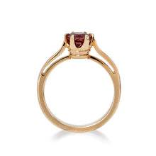 Load image into Gallery viewer, Gold Spinel Engagement Ring