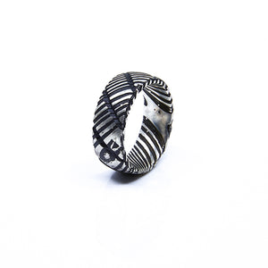 Rough Silver Ring #003