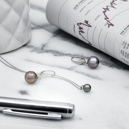 Tahitian Pearl Drop Earrings