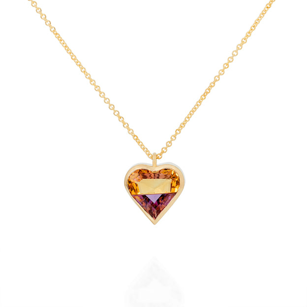 Ametrine Gold Necklace
